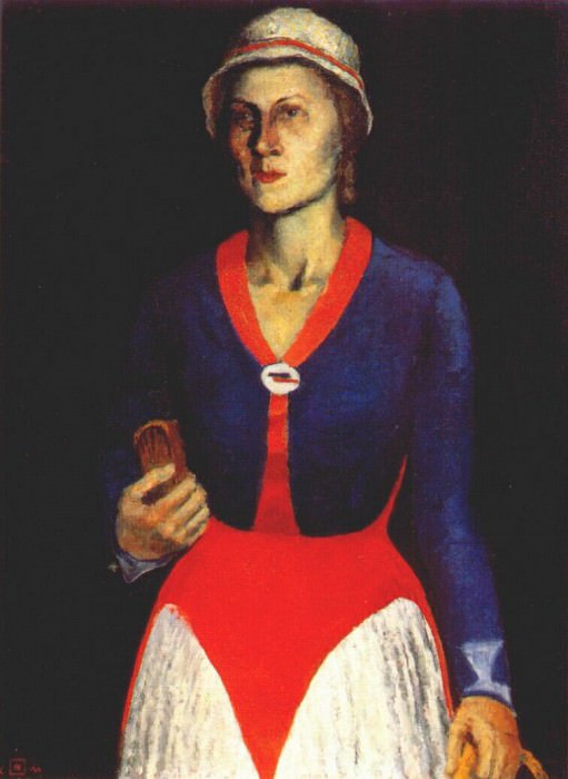 malevich portrait of the artists wife 1934. Kazimir Malevich