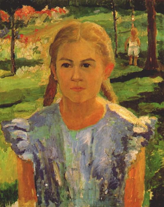 malevich portrait of una c1932. Kazimir Malevich