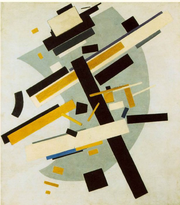 Malevitj Suprematism (Supremus No.58) 1916, State Russian Mu. Kazimir Malevich