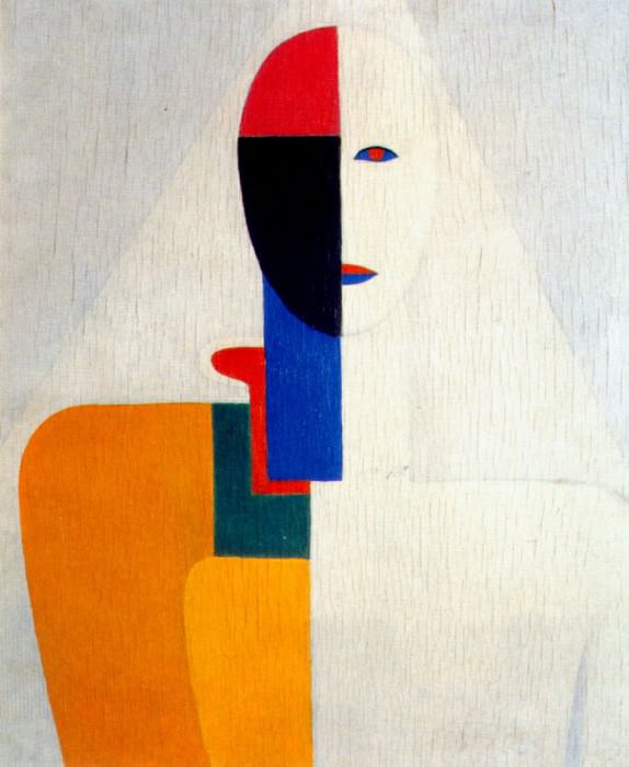 malevich female half-figure 1928-32. Kazimir Malevich