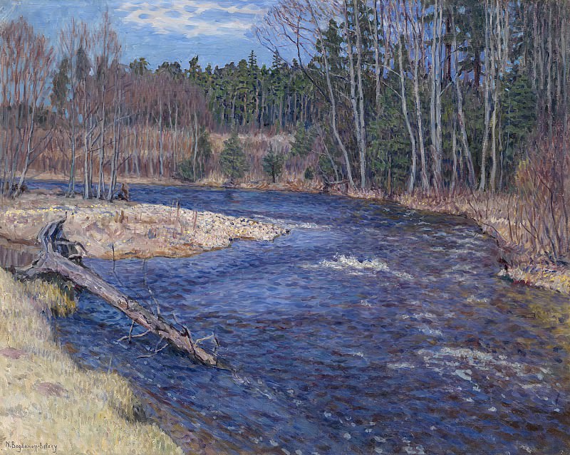 Spring Waters. Nikolai Petrovich Bogdanov-Belsky