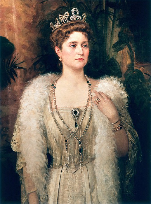 Tsarina Alexandra. Nikolai Bodarevski
