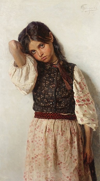 Girl from Malorossiya. Nikolai Bodarevski