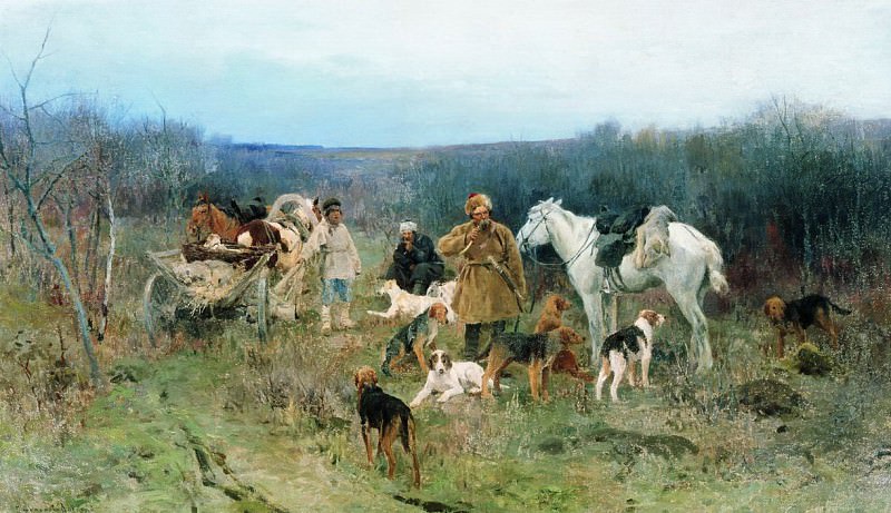 After the hunt. Alexey Stepanov