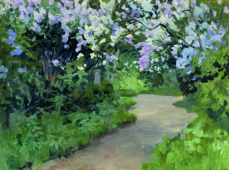 Lilac alley. Alexey Stepanov