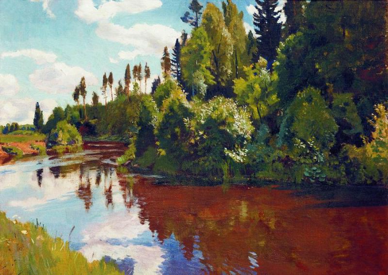 Mouth of the Orlinka River. Arkady Rylov