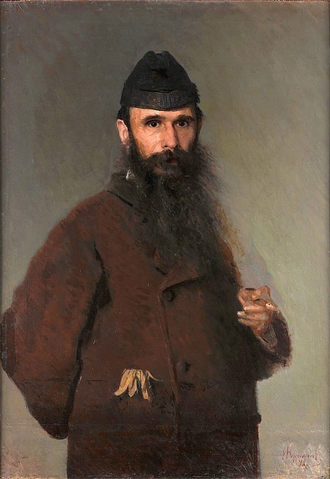 Portrait of the artist Alexander Litovchenko (1835-1890). Ivan Kramskoy