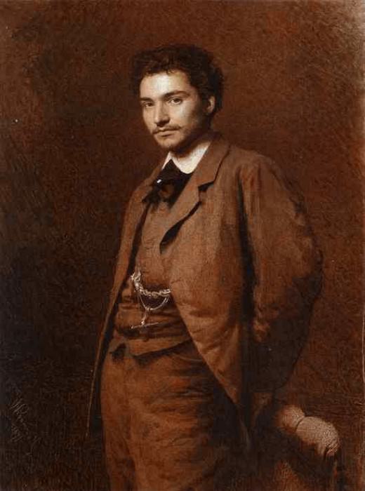 Portrait of the Artist Feodor Vasilyev. Ivan Kramskoy