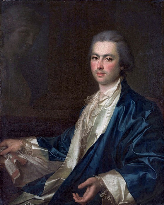 Портрет неизвестного из семьи Салтыковых. Дмитрий Григорьевич Левицкий