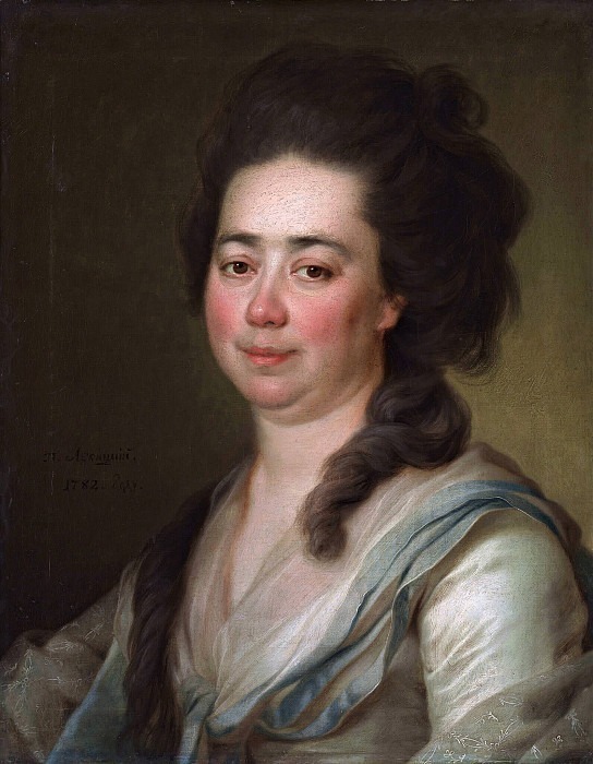 Portrait of Ekaterina Bakunina. Dmitry Levitsky (Levitzky)