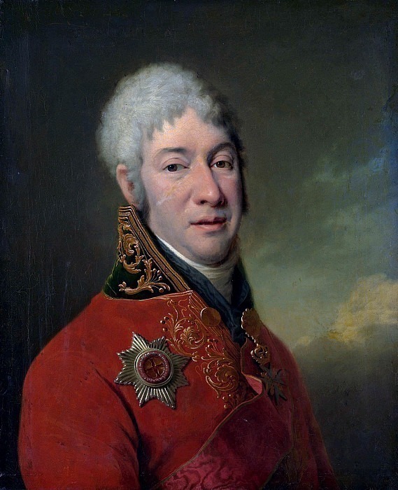 Portrait of Ivan Lopukhin. Dmitry Levitsky (Levitzky)