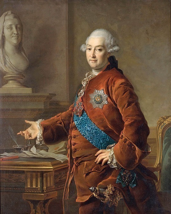 Портрет князя Александра Михайловича Голицына. Дмитрий Григорьевич Левицкий