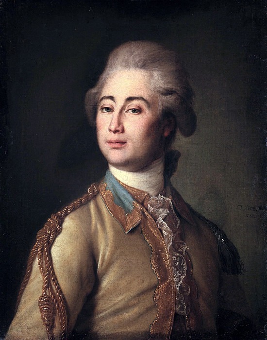 Portrait of Alexander Dmitrievich Lansky. Dmitry Levitsky (Levitzky)
