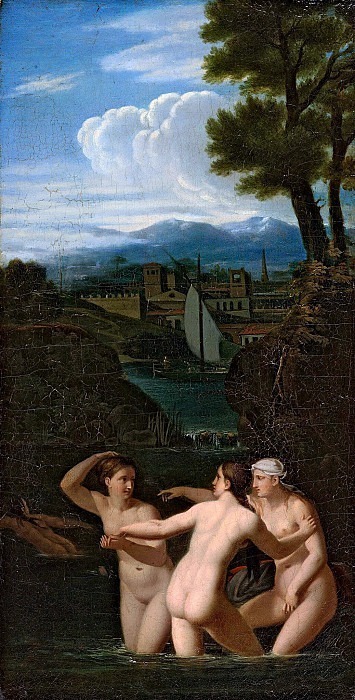 Bathing nymphs. Alexey Egorov