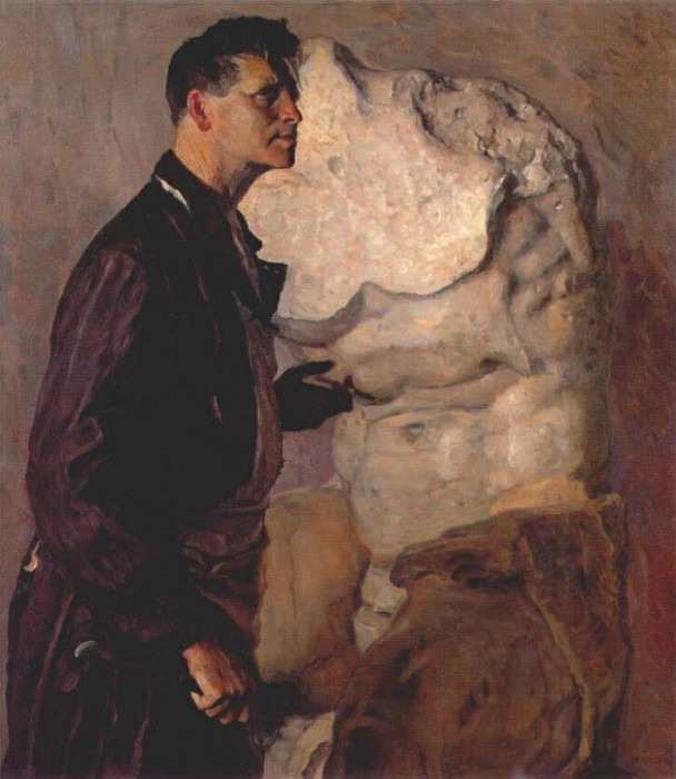 The sculptor ivan shadr. Mikhail Nesterov