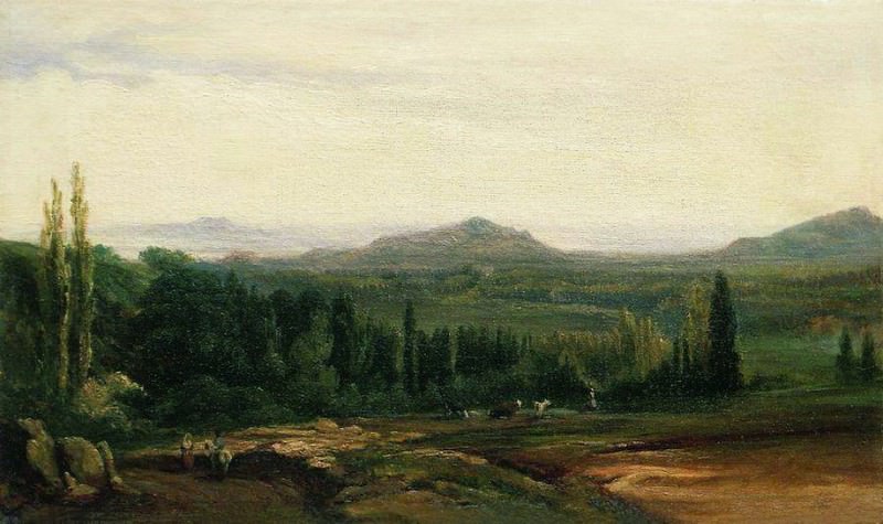 Пейзаж. Конец 1860-х. Vladimir Orlovsky