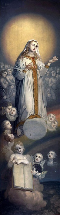 Mother of God surrounded by angels. Vladimir Borovikovsky