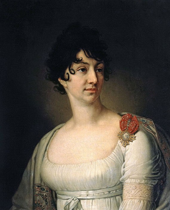Portrait of Sofya Alekseevna Raevskaya. Vladimir Borovikovsky