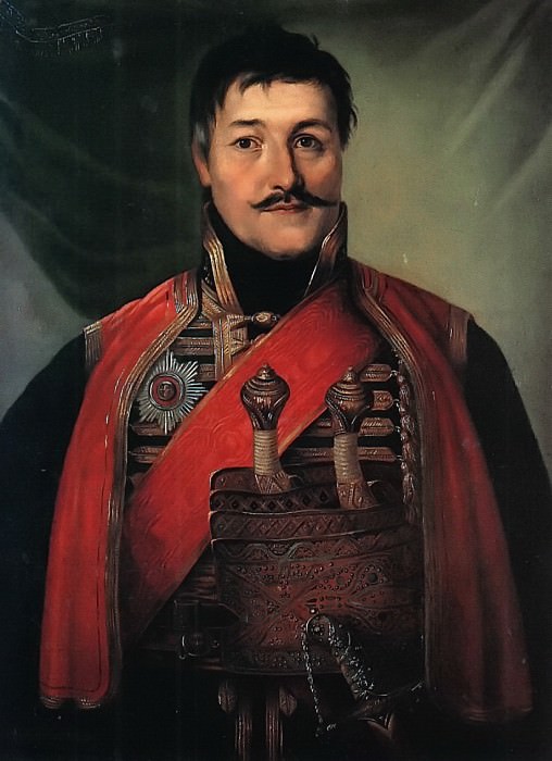 Portrait Karageorge (1768-1817). Vladimir Borovikovsky (Copy?)