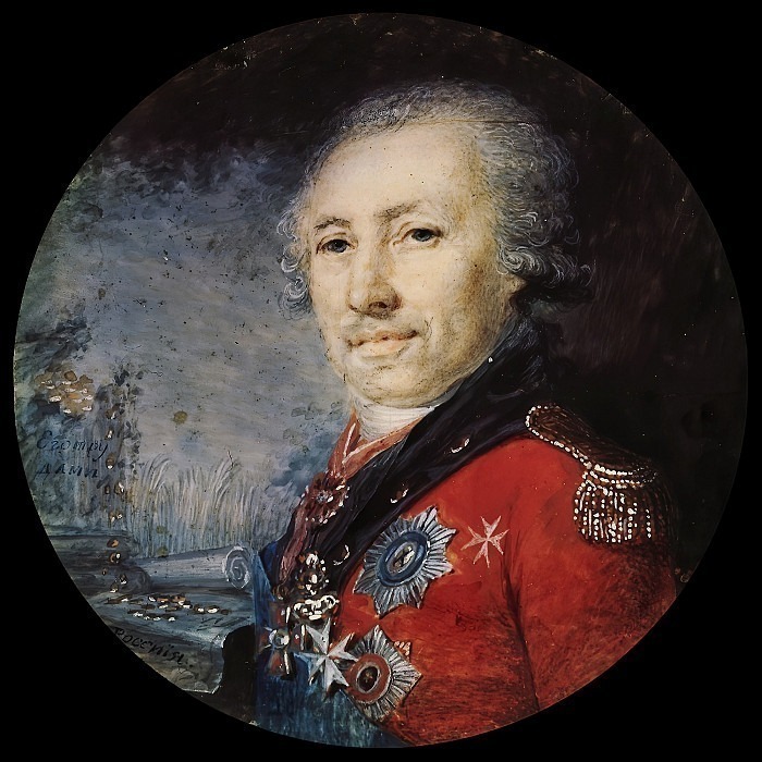 Portrait of Baron Alexei Ivanovich Vasiliev. Vladimir Borovikovsky
