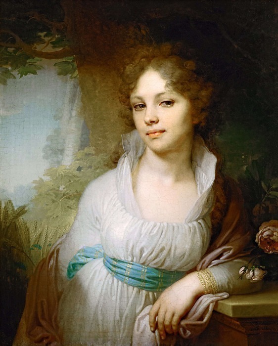 Portrait of Maria Lopukhina. Vladimir Borovikovsky