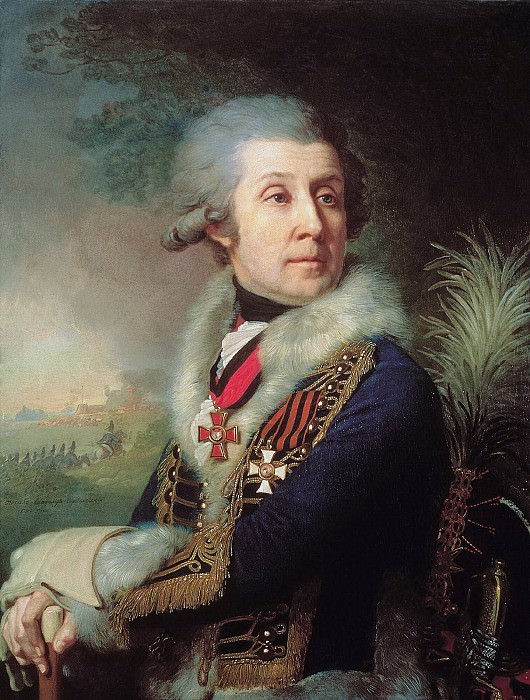 Portrait of Major-General Fedor Artemyevitch Borowski. Vladimir Borovikovsky