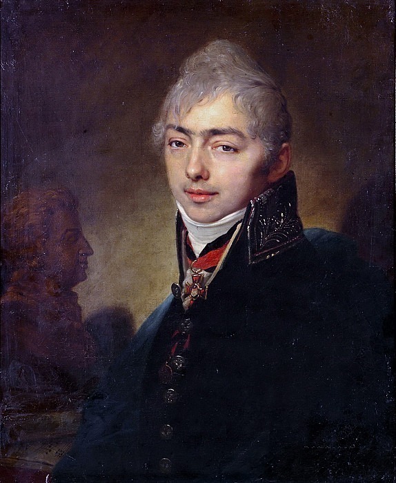 Portrait of Prince Alexander Nikolayevich Khovansky. Vladimir Borovikovsky