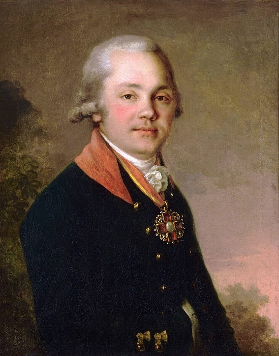 Portrait of Alexander Dmitrievich Arsenyev. Vladimir Borovikovsky