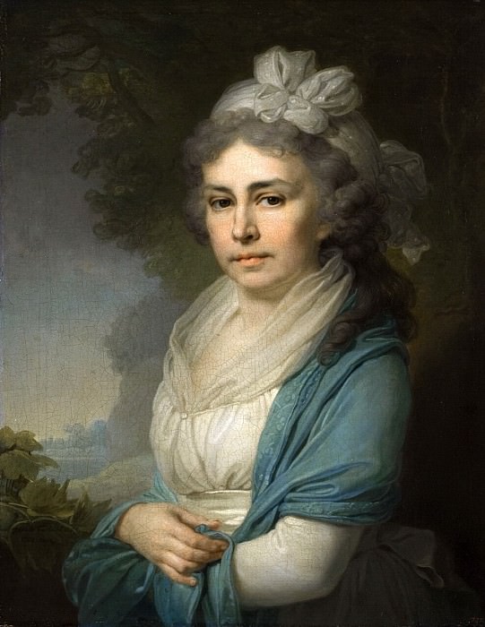 Portrait of Elizabeth Ivanovna Neklyudova. Vladimir Borovikovsky