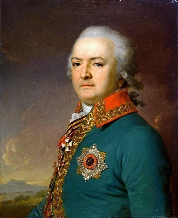 Portrait of Alexander Vasilyevich Polikarpov, Vladimir Borovikovsky