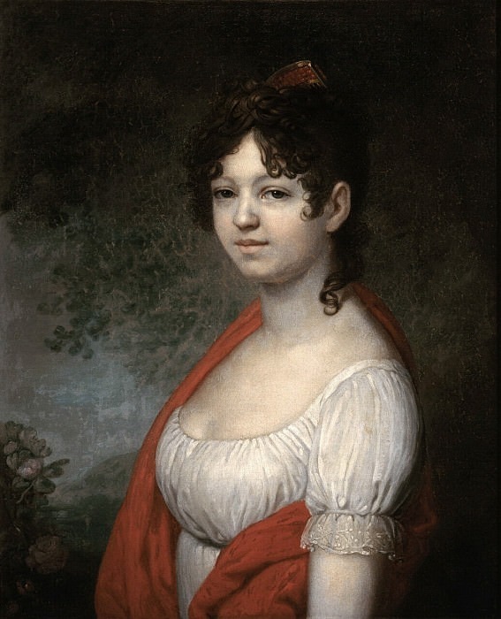 Portrait of Varvara Andreevna Tomilova. Vladimir Borovikovsky