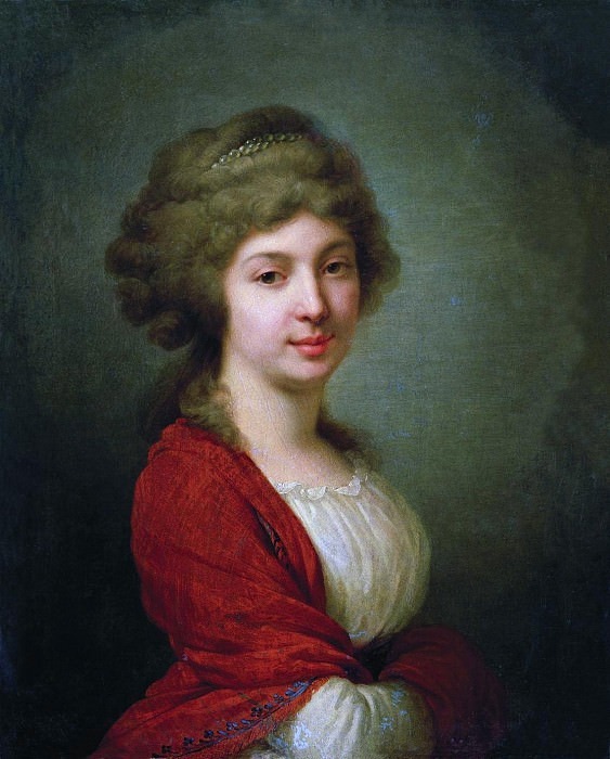 Portrait of Countess V.N. Zavadovskoy. Vladimir Borovikovsky