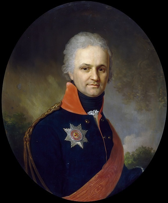 Портрет неизвестного генерала из семьи Бенкендорф. Владимир Лукич Боровиковский