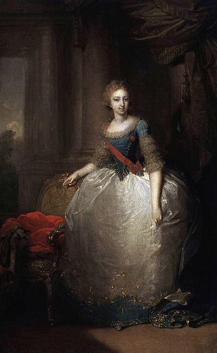 Portrait of Grand Duchess Elena Pavlovna. Vladimir Borovikovsky