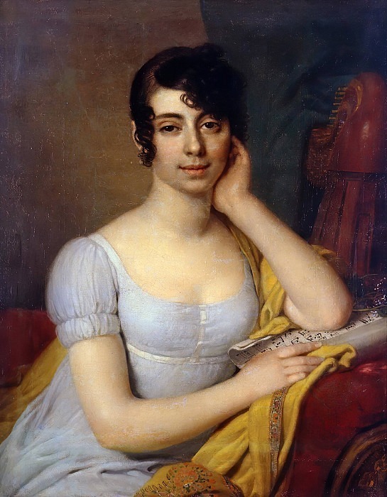 Portrait of K.I. Lobanova-Rostov