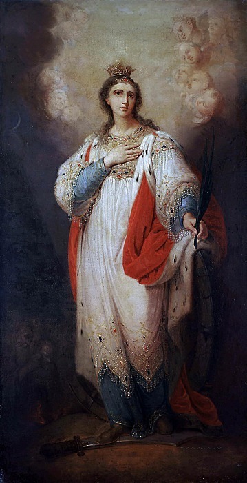 St. Catherine. Vladimir Borovikovsky