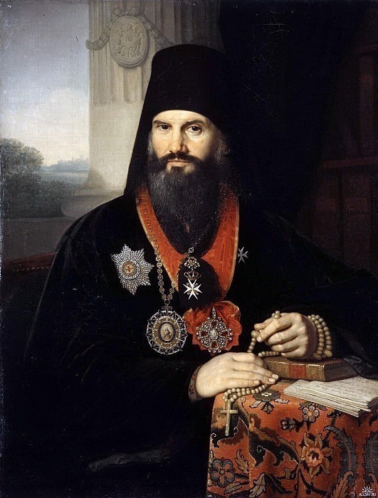 Portrait of Archbishop Michael. Vladimir Borovikovsky