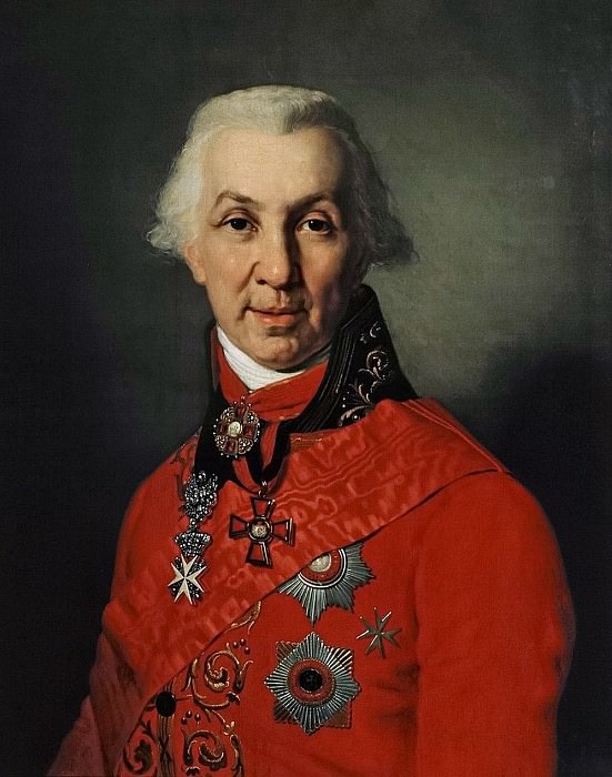 Portrait of G.R. Derzhavin. Vladimir Borovikovsky
