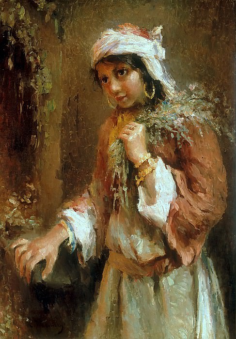 Gypsy. Konstantin Makovsky