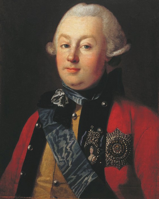Портрет князя Г.Г. Орлова. 1768. Carl-Ludwig Christinek