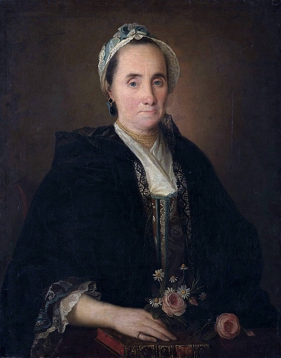 Portrait of an Unknown woman. Carl-Ludwig Christinek