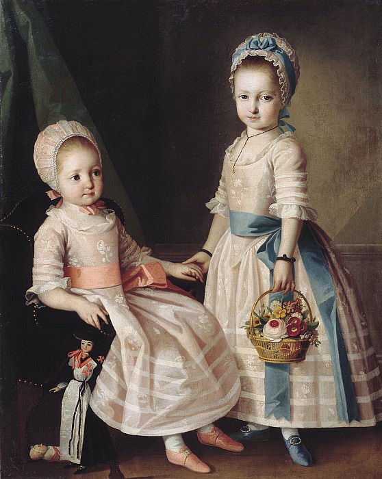 Девочки. 1772. Carl-Ludwig Christinek