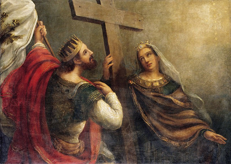 Saints Constantine and Helena, Vasily Sazonov
