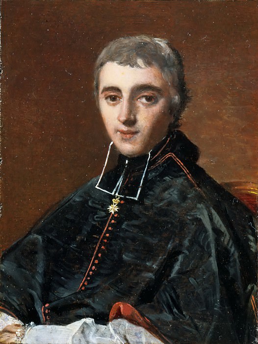 Abbot de Bonald. Jean Auguste Dominique Ingres