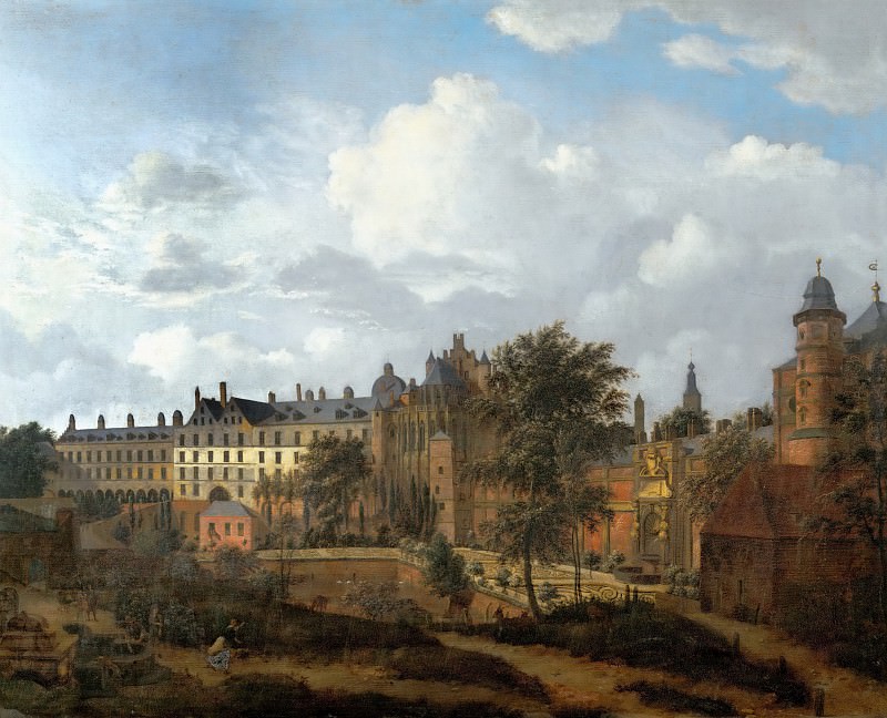 Gerrit Berckheyde - View of the Hague. Mauritshuis