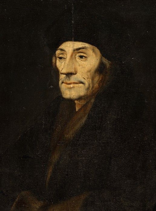 Unknown - Portrait of Desiderius Erasmus (1466/69-1536). Mauritshuis