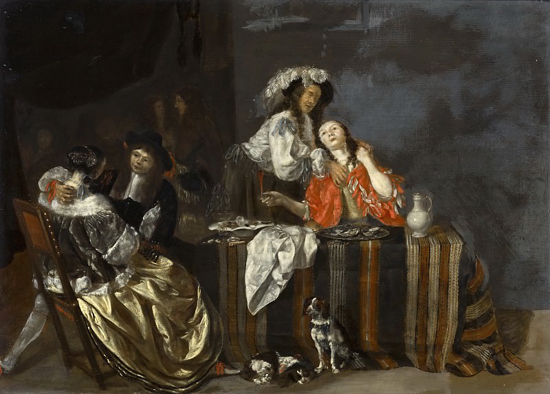 Anonymous (Northern Netherlands) - Merry Company. Mauritshuis