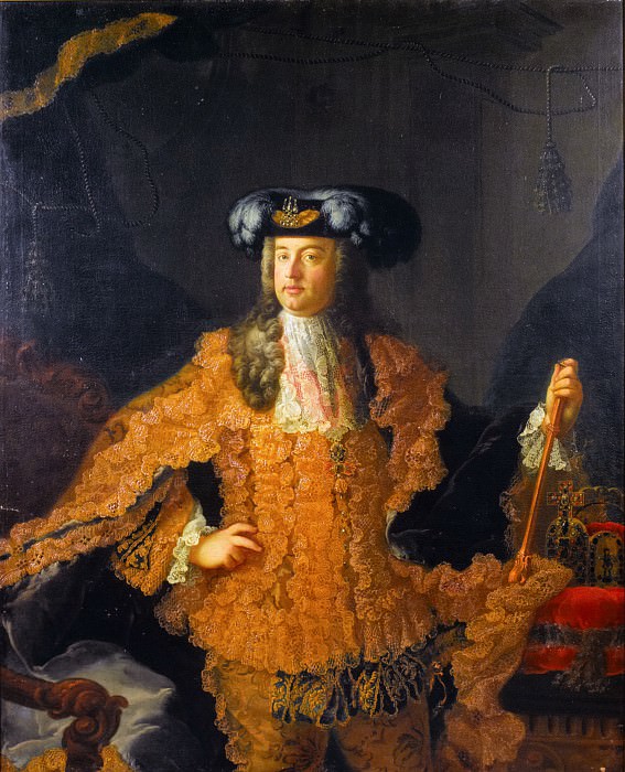 Martin Meytens the Youger (studio of) - Portrait of Francis I (1708-1765). Mauritshuis