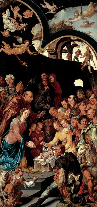 Maerten van Heemskerck - The Adoration of the Shepherds. Mauritshuis