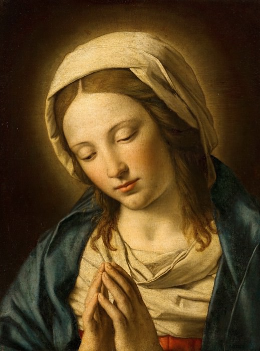 Sassoferrato (after) - The Virgin in Prayer. Mauritshuis